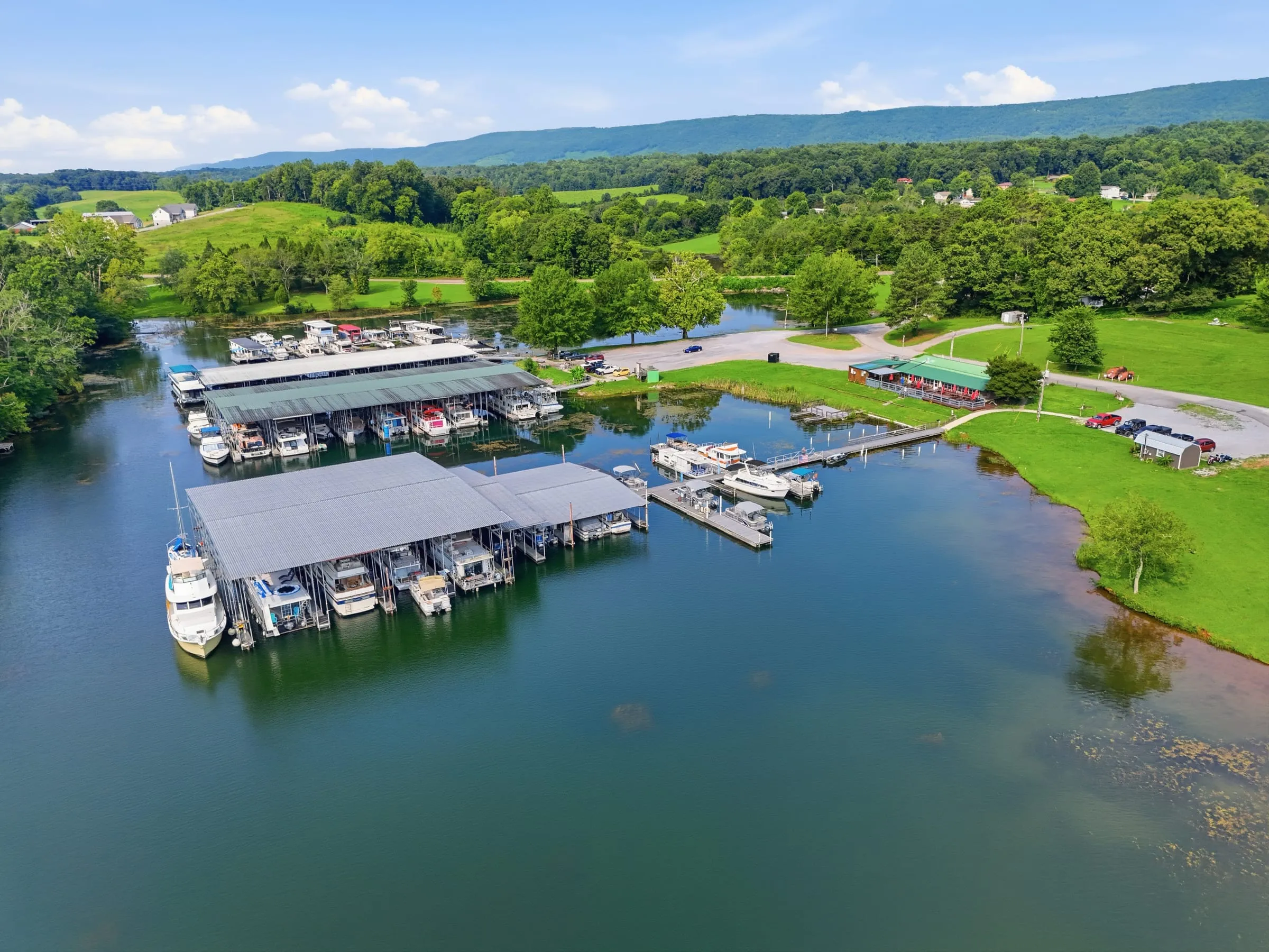 Spring City: spring city boat dock marina aerial